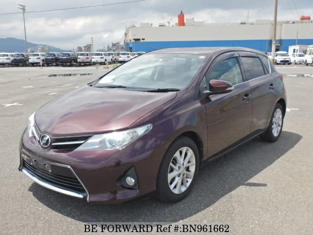 Used 2014 TOYOTA AURIS 150X BLACKISH LOUNGE/DBA-NZE181H for Sale