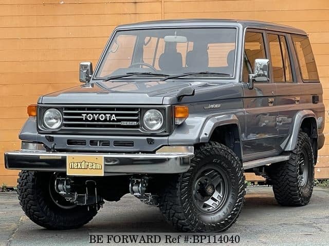 Used 1997 TOYOTA LAND CRUISER 70ZX/KC-HZJ77HV for Sale BP114040 - BE ...