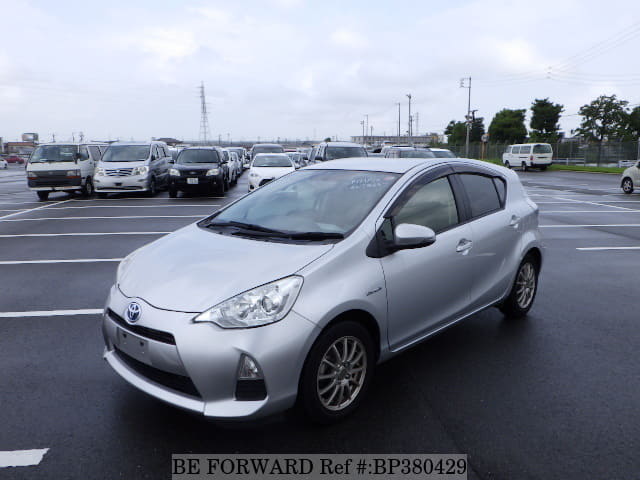 Used 2014 TOYOTA AQUA HYBRID S/DAA-NHP10 for Sale BP380429 - BE
