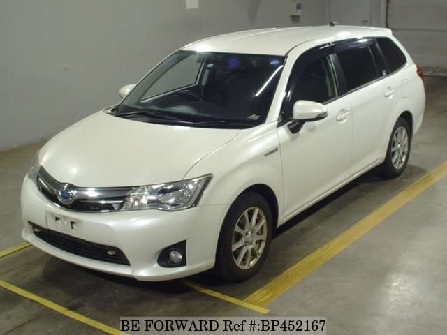 Used 2014 TOYOTA COROLLA FIELDER HYBRID/DAA-NKE165G for Sale BP452167 ...