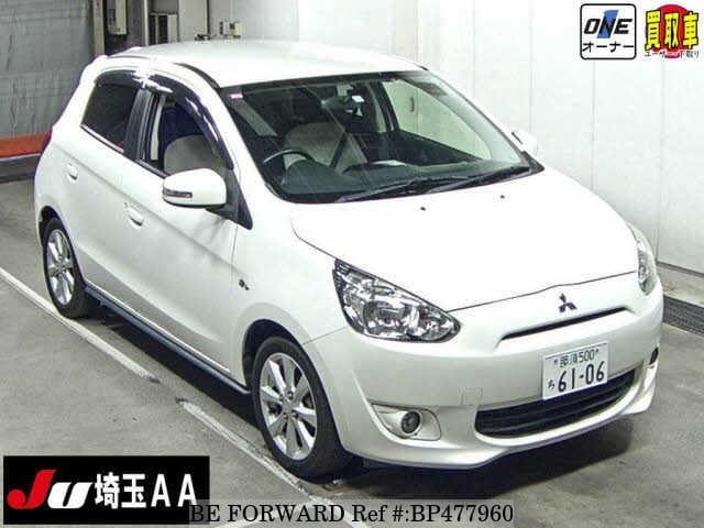 Used 2015 MITSUBISHI MIRAGE 1.2G/DBA-A03A for Sale BP477960 - BE FORWARD