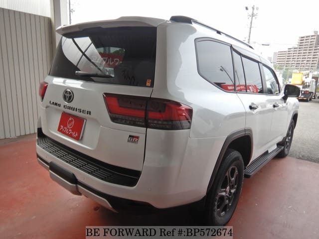 Used 2023 TOYOTA LAND CRUISER GR SPORT TWIN TURBO 4WD/3BA-VJA300W for ...