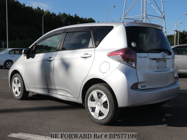 Used 2014 TOYOTA RACTIS X/DBA-NCP125 for Sale BP577199 - BE FORWARD
