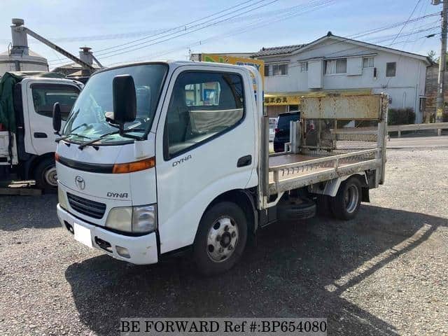 Used 2001 TOYOTA DYNA TRUCK P/XZU307 for Sale BP654080 - BE FORWARD