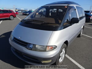 トヨタ ESTIMA LUCIDA テレホンカード　使用済み Used 1994 TOYOTA ESTIMA LUCIDA G JOYFUL CANOPY/E-TCR11G for Sale
