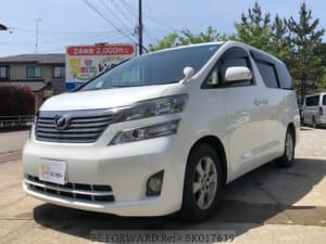 Used 2009 TOYOTA VELLFIRE BK017639 for Sale