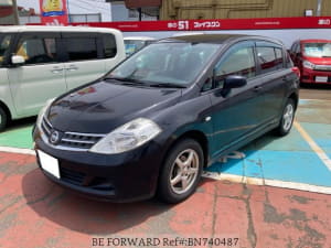 Used 2012 NISSAN TIIDA BN740487 for Sale