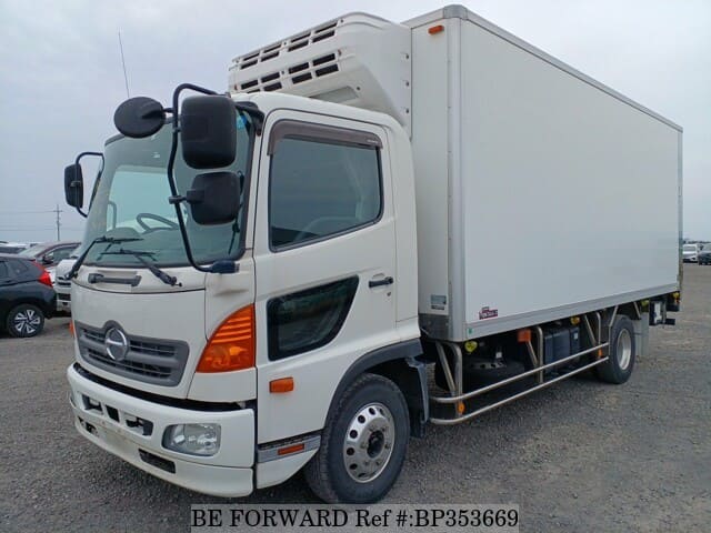 Used 2012 HINO RANGER Refrigerated Van / -32 degree/SKG-FC9JJAA