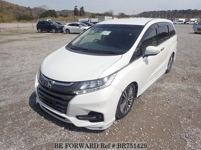 Used 2018 HONDA ODYSSEY ABSOLUTE EX HONDA SENSING/DBA-RC1 for Sale