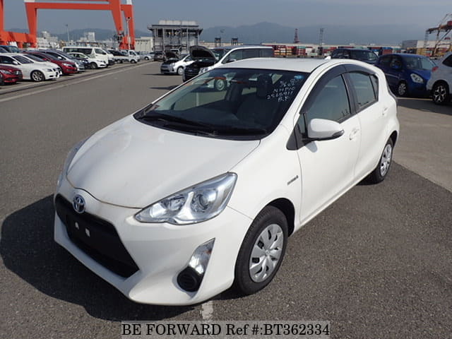 Used 2016 TOYOTA AQUA HYBRID L/DAA-NHP10 for Sale BT362334 - BE