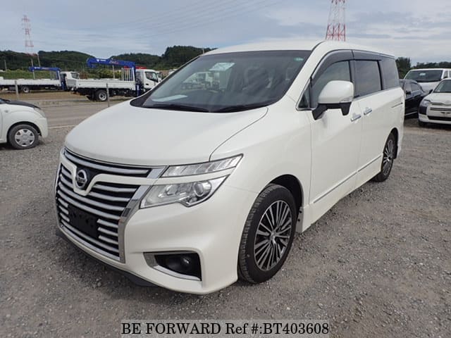 Used 2015 NISSAN ELGRAND 250 HIGHWAY STAR /DBA-TE52 for Sale