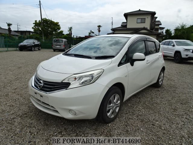 Used 2014 NISSAN NOTE X DIG-S/DBA-E12 for Sale BT414690 - BE