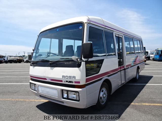Used 1993 MITSUBISHI ROSA 4D33/ MT/ 29 SEATS /U-BE437F for Sale 