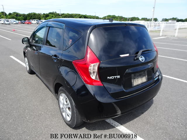 Nissan Note black backside