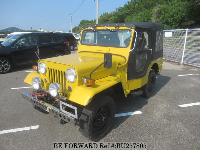 Used 1991 MITSUBISHI JEEP CANVAS TOP/S-J53 for Sale BU257805 - BE