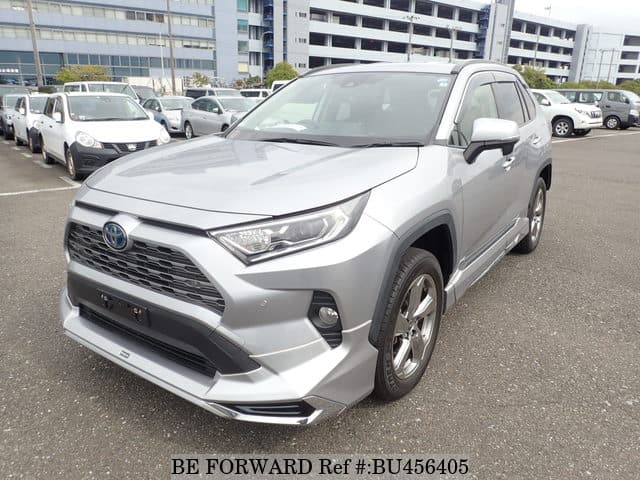 Used 2021 TOYOTA RAV4 HYBRID G/6AA-AXAH54 for Sale BU456405