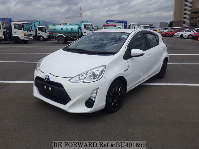 Used 2015 TOYOTA AQUA HYBRID L/DAA-NHP10 for Sale BU491659 - BE