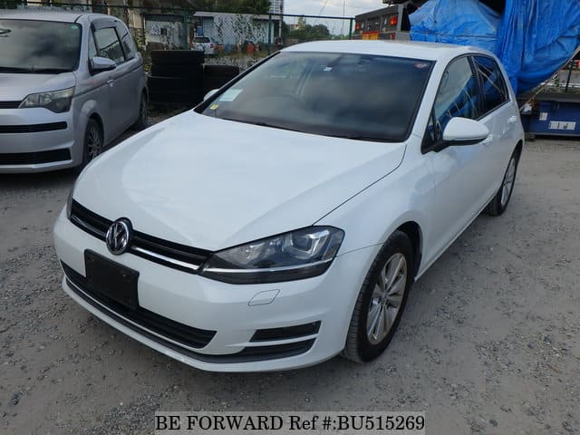 VW フォルクスワーゲン ゴルフ7 TSI AUCJZ 純正 フロント左ストラット