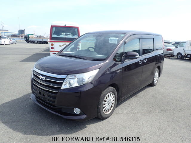 Used 2015 TOYOTA NOAH HYBRID G/DAA-ZWR80G for Sale BU546315 - BE