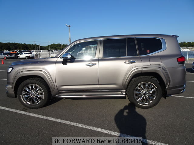 Used 2021 TOYOTA LAND CRUISER ZX/3DA-FJA300W for Sale BU643415