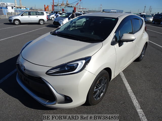 Used 2022 TOYOTA AQUA HYBRID G/6AA-MXPK11 for Sale BW384859 - BE