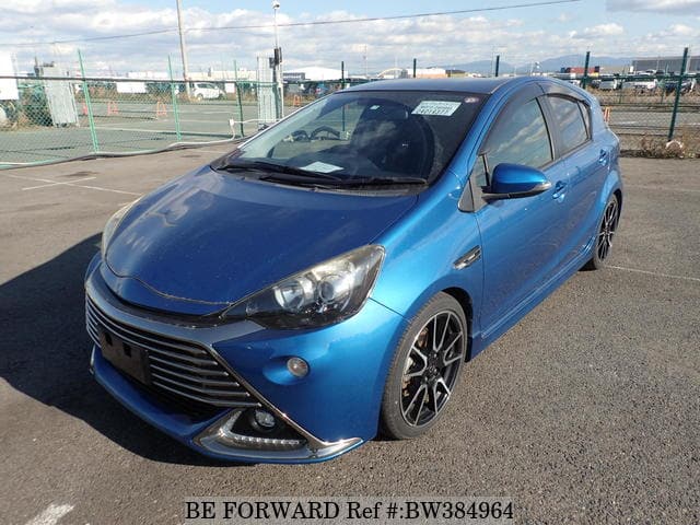 Used 2015 TOYOTA AQUA HYBRID G G'S/DAA-NHP10 for Sale BW384964