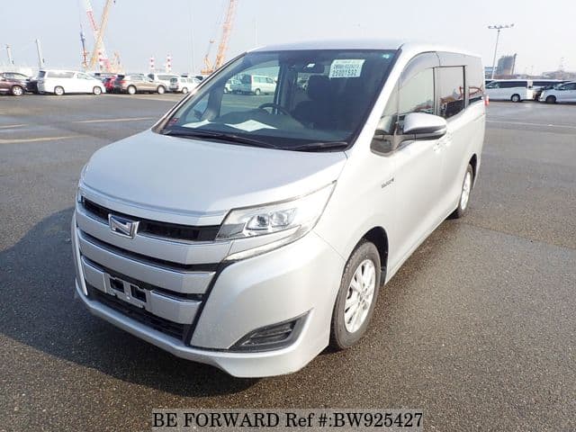 Used 2018 TOYOTA NOAH HYBRID X/DAA-ZWR80G for Sale BW925427 - BE