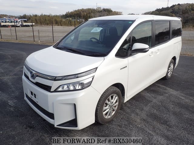 Used 2018 TOYOTA VOXY HYBRID X/DAA-ZWR80G for Sale BX530460 - BE