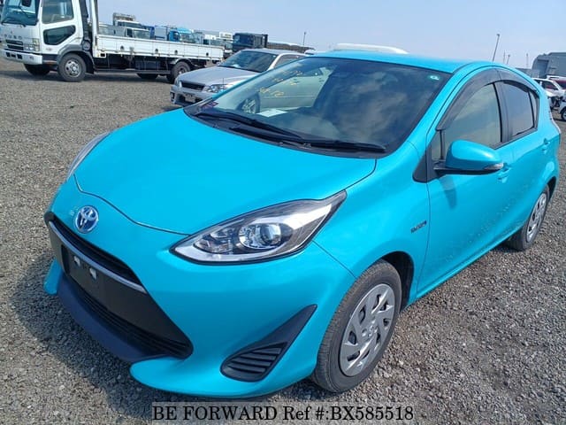 Used 2018 TOYOTA AQUA HYBRID G/DAA-NHP10 for Sale BX585518 - BE
