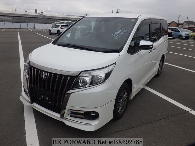 パーツ Toyota Noah Esquire 2016-17 ZWR80 Used 2016 TOYOTA ESQUIRE GI BLACK TAILORED/DBA-ZRR80G for Sale