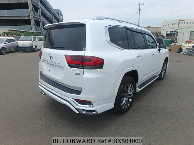 Used 2023 TOYOTA LAND CRUISER ZX Black interior/3BA-VJA300W for