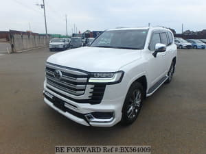 Used 2023 TOYOTA LAND CRUISER ZX Black interior/3BA-VJA300W for