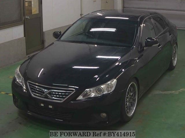 Used 2012 TOYOTA MARK X 250G FOUR BLACK LEATHER LIMITED/DBA