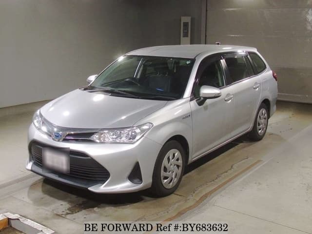 Used 2019 TOYOTA COROLLA FIELDER HYBRID/DAA-NKE165G for Sale BY683632 ...