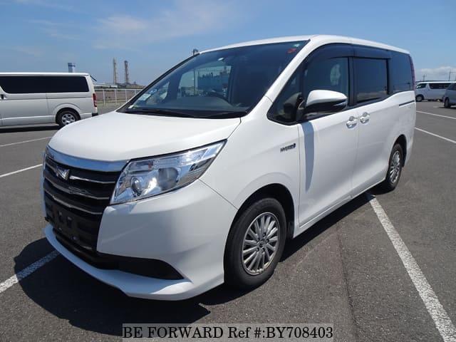 Used 2016 TOYOTA NOAH HYBRID X/DAA-ZWR80G for Sale BY708403 - BE