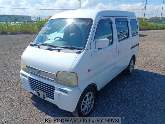 Used 2000 SUZUKI EVERY WAGON JOYPOP TURBO/GF-DA52W for Sale