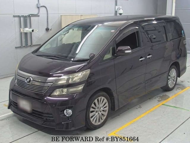 Used 2012 TOYOTA VELLFIRE 2.4Z/DBA-ANH25W for Sale BY851664 - BE FORWARD