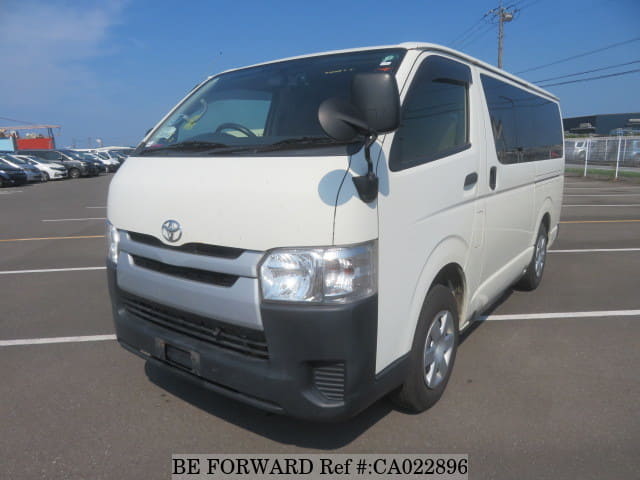 Used 2017 TOYOTA HIACE VAN DX/LDF-KDH206V for Sale CA022896 BE