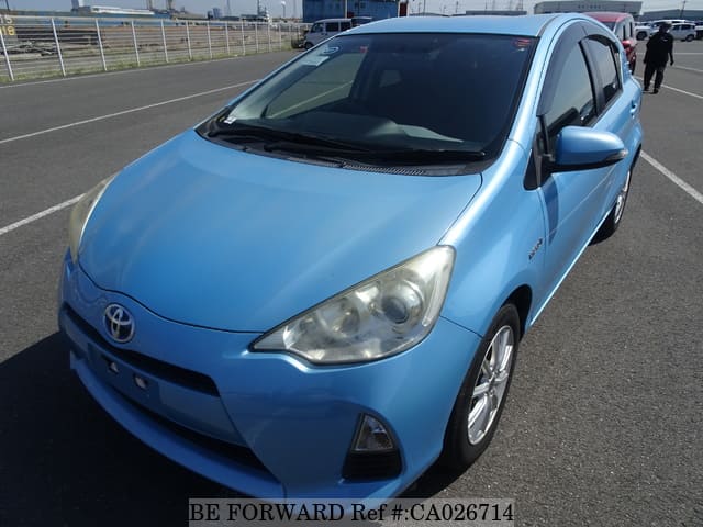 DAA-NHP10 トヨタ アクア ハイブリッド S AQUA HYBRID アクア（トヨタ）S（2013年5月）｜カタログから中古車を探す