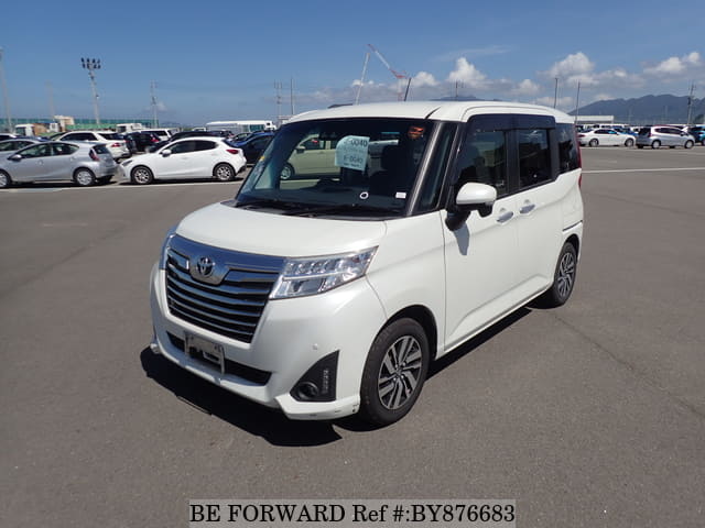 Used 2019 TOYOTA ROOMY CUSTOM G/DBA-M900A for Sale BY876683 - BE 
