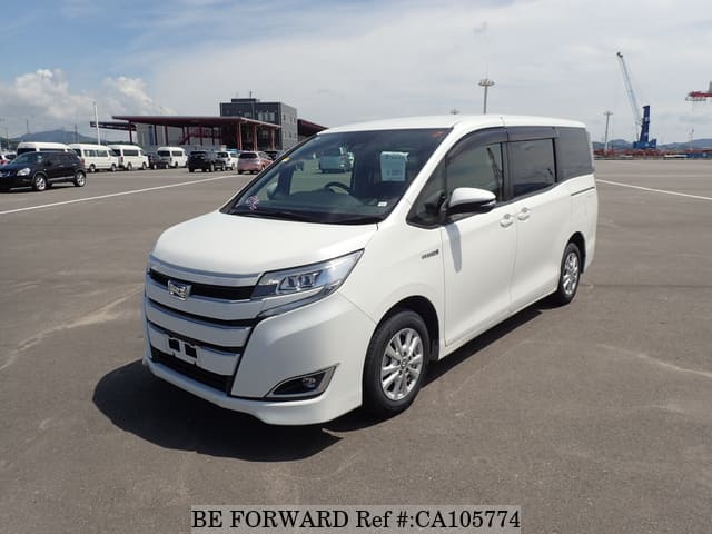 Used 2018 TOYOTA NOAH HYBRID G/DAA-ZWR80G for Sale CA105774 - BE