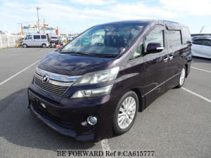 2012 TOYOTA VELLFIRE DBA-ANH25W ANH25-8036191