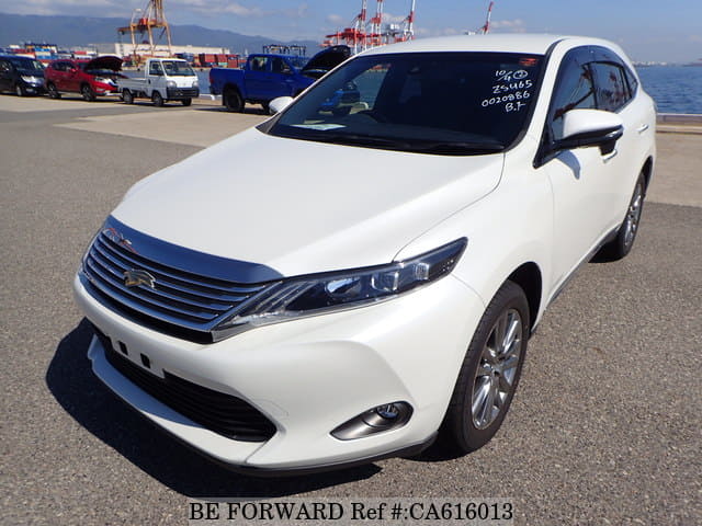 Used 2016 TOYOTA HARRIER PREMIUM/DBA-ZSU65W for Sale CA616013 - BE
