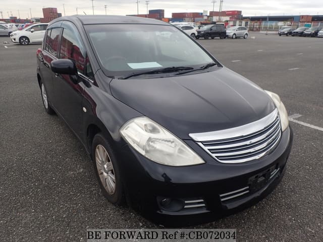 Used 2012 NISSAN TIIDA AXIS BLACK LEATHER SV PLUS/DBA-C11 for Sale ...