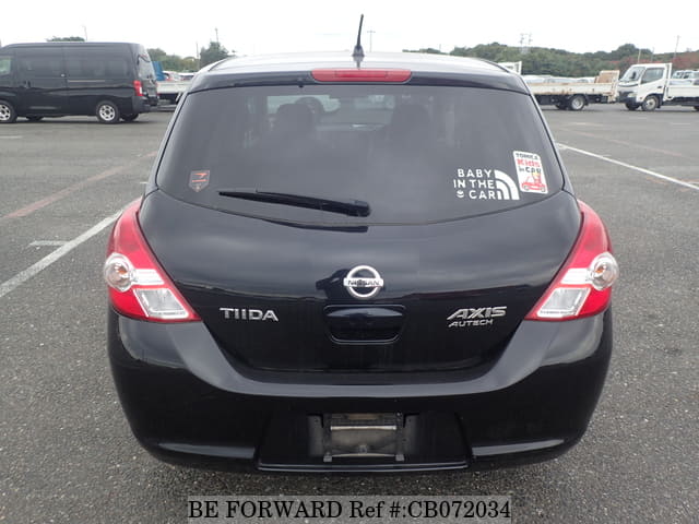 Used 2012 NISSAN TIIDA AXIS BLACK LEATHER SV PLUS/DBA-C11 for Sale ...