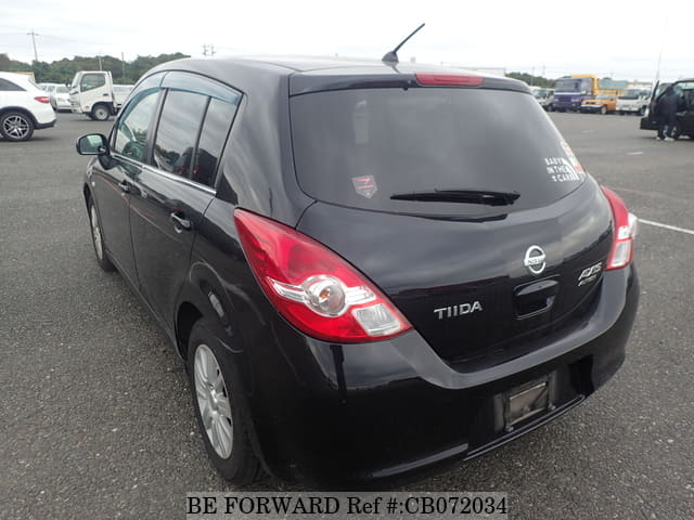 Used 2012 NISSAN TIIDA AXIS BLACK LEATHER SV PLUS/DBA-C11 for Sale ...