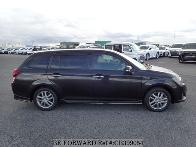 Used 2014 TOYOTA COROLLA FIELDER HYBRID G AERO TOURER WXB/DAA-NKE165G ...