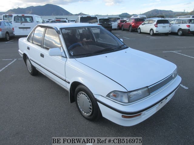 Used 1987 TOYOTA COROLLA SEDAN SE/E-AE91 for Sale CB516975 - BE FORWARD
