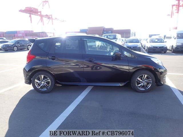 Used 2016 NISSAN NOTE RIDER/DBA-E12 for Sale CB796074 - BE FORWARD