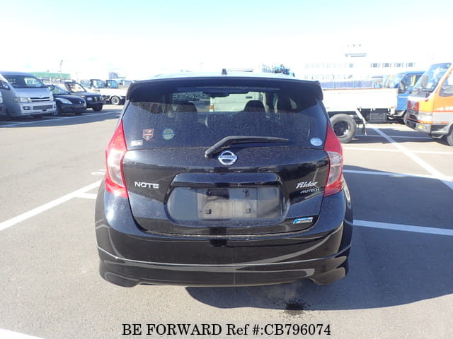 Used 2016 NISSAN NOTE RIDER/DBA-E12 for Sale CB796074 - BE FORWARD
